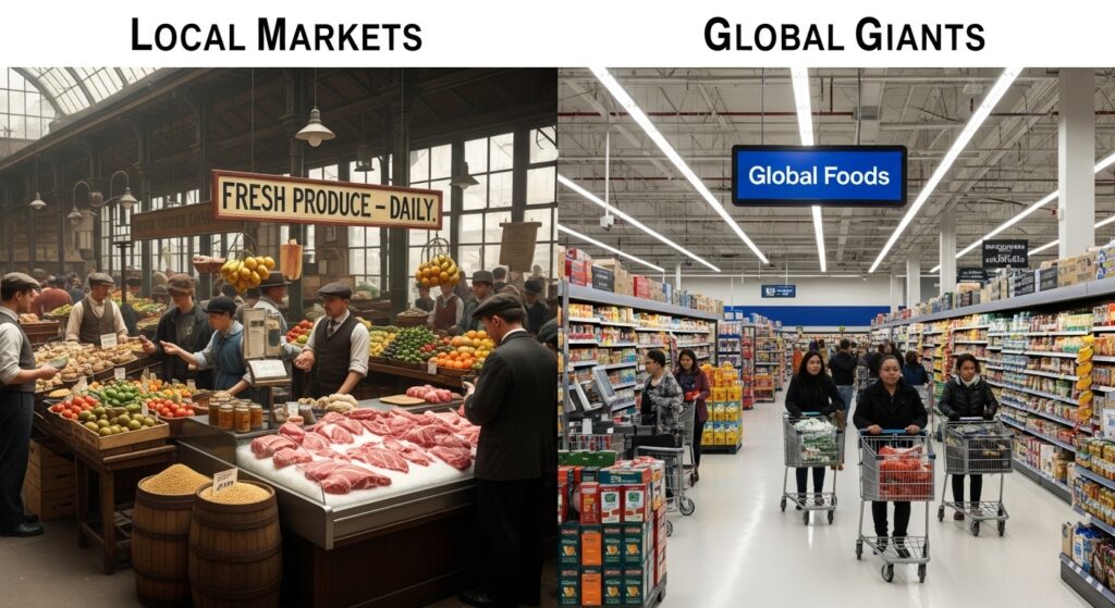 supermarkets
